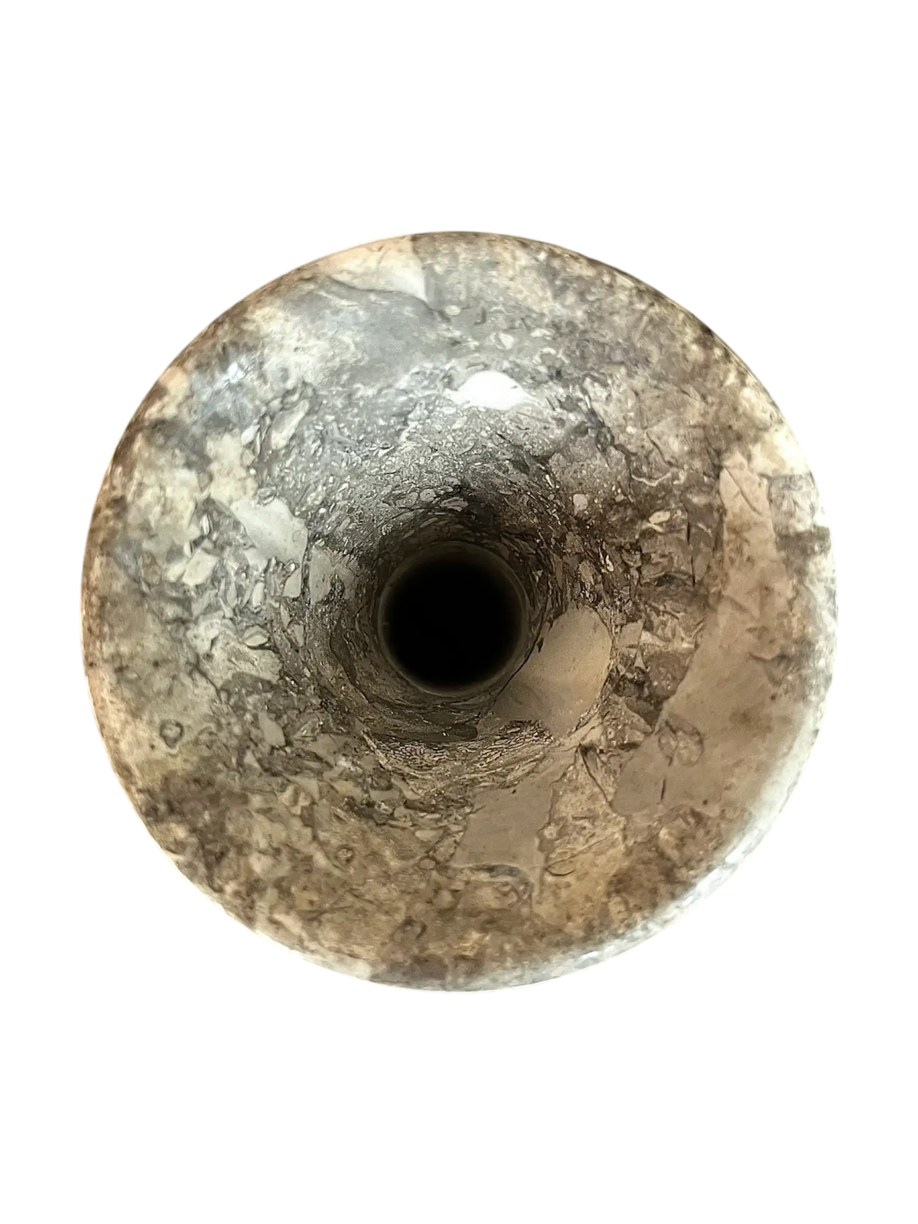 Grey Icarus Marble Vase